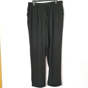 Violeta by Mango Black Slacks